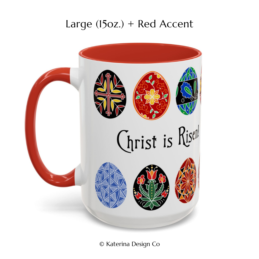 Christ is Risen Easter Egg Mug