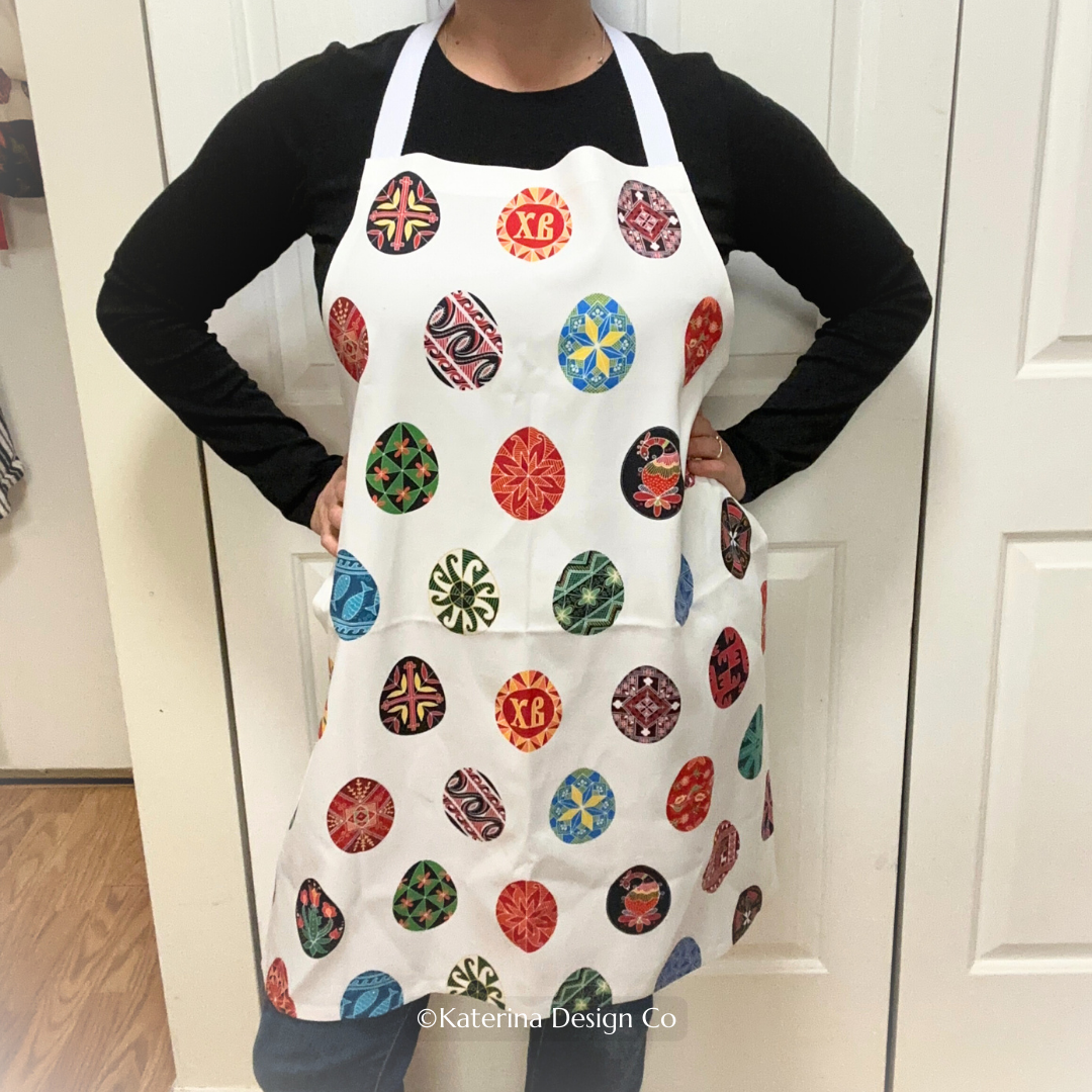 Orthodox Easter Pysanki Apron