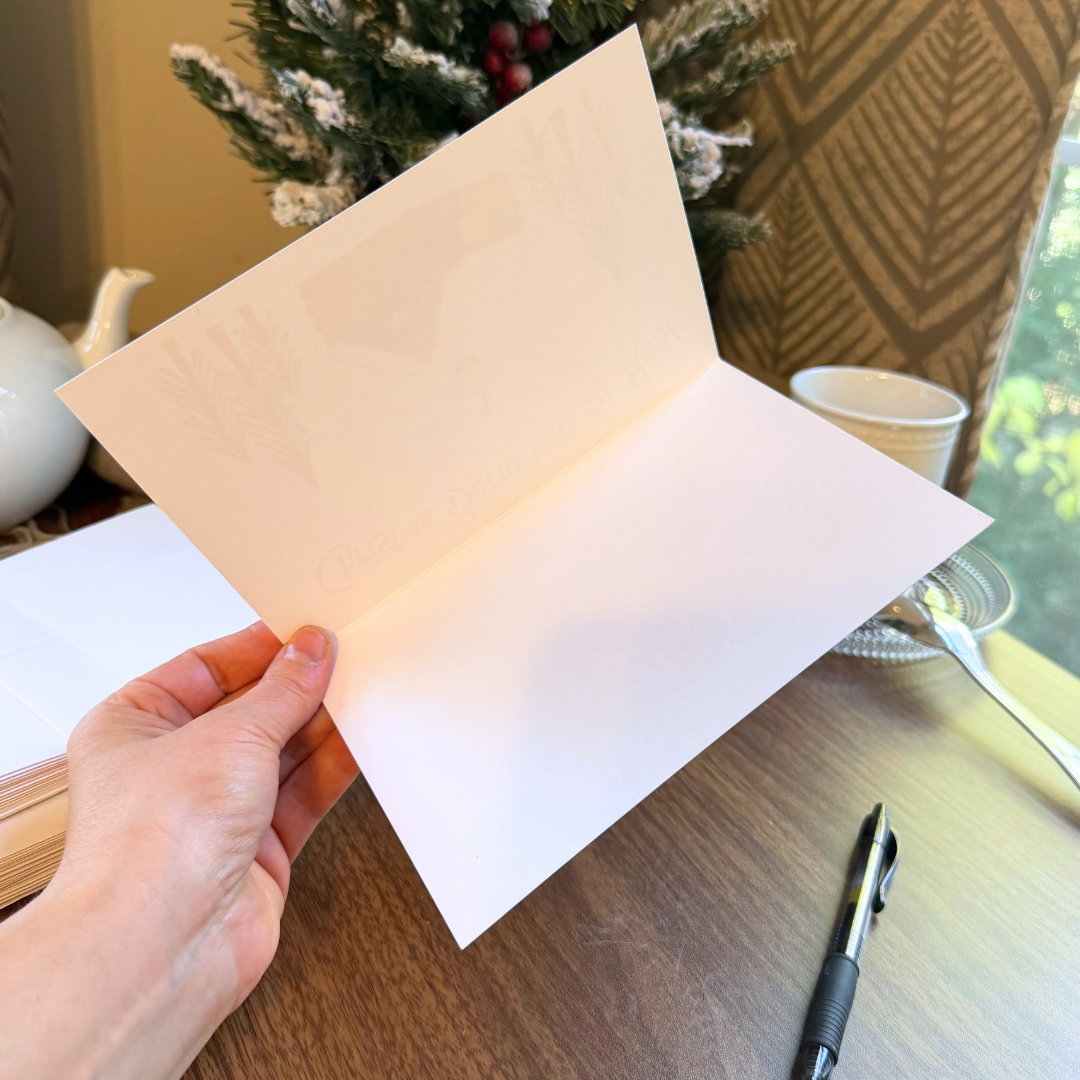 Orthodox Nativity Card - English "Christ is Born"