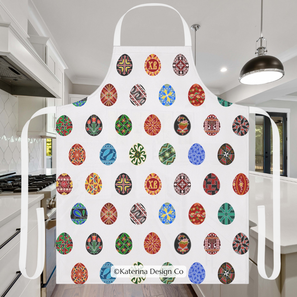 Orthodox Easter Pysanki Apron