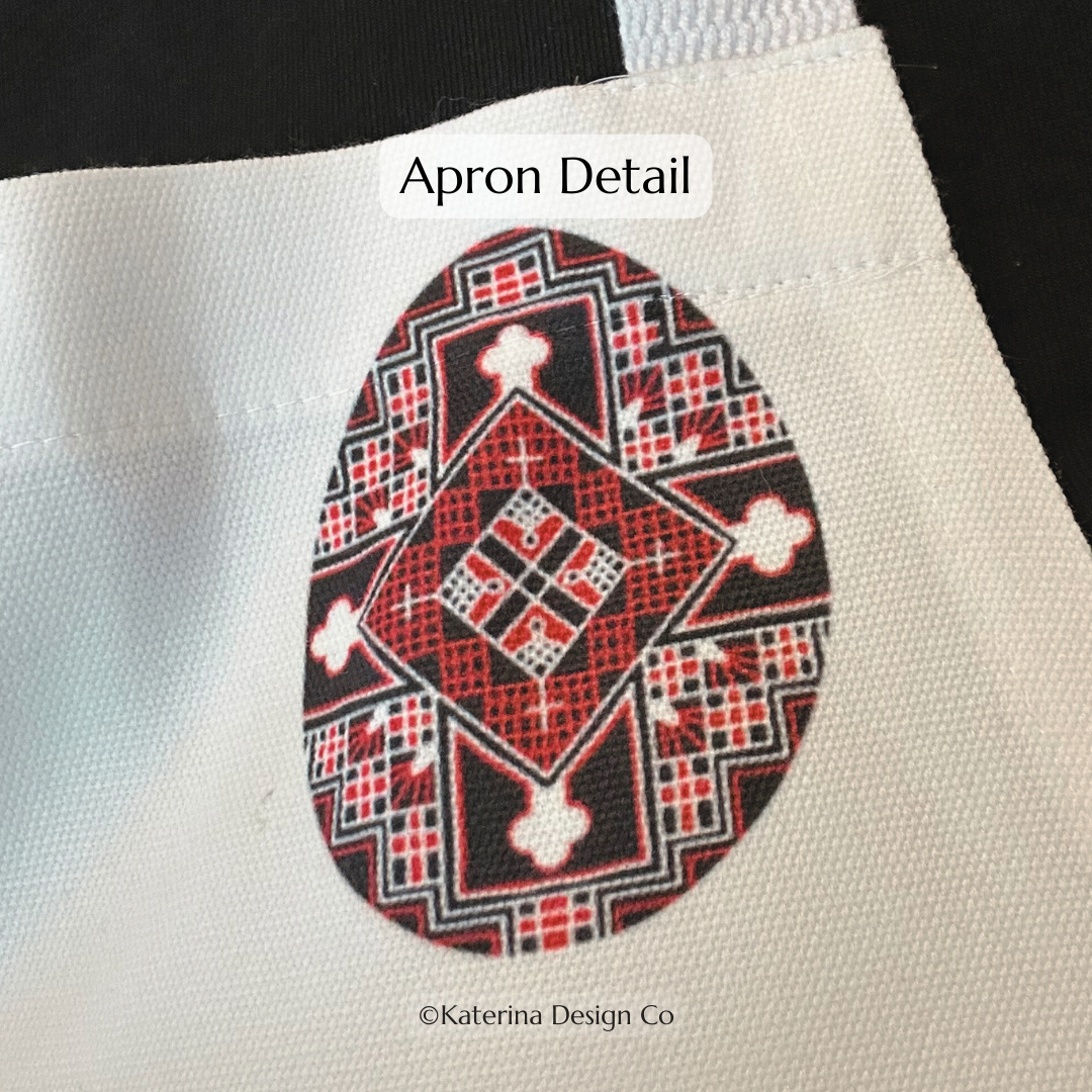 Orthodox Easter Pysanki Apron