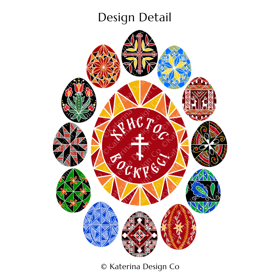 Ukrainian Orthodox Easter Banner