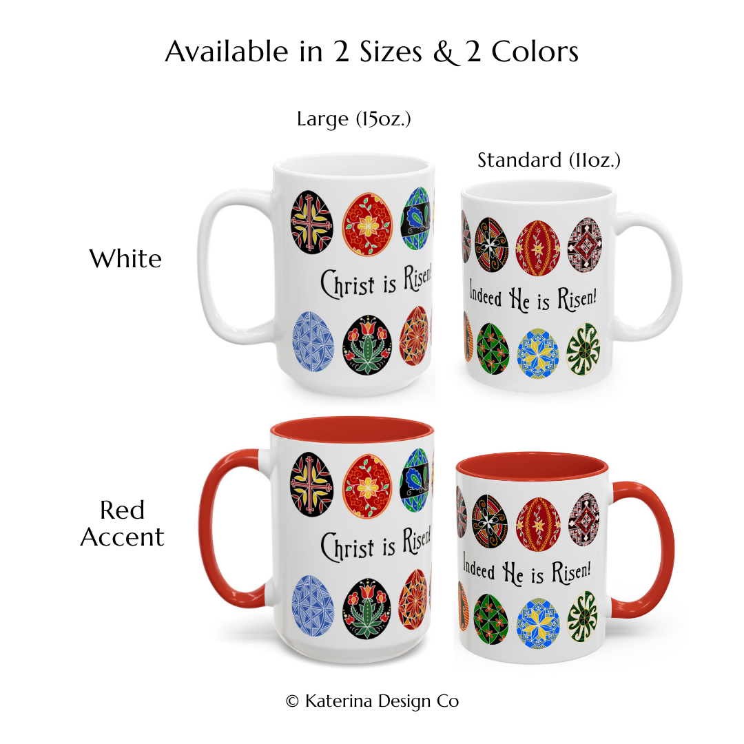 Christ is Risen Easter Egg Mug