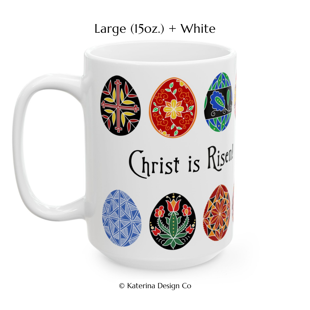 Christ is Risen Easter Egg Mug