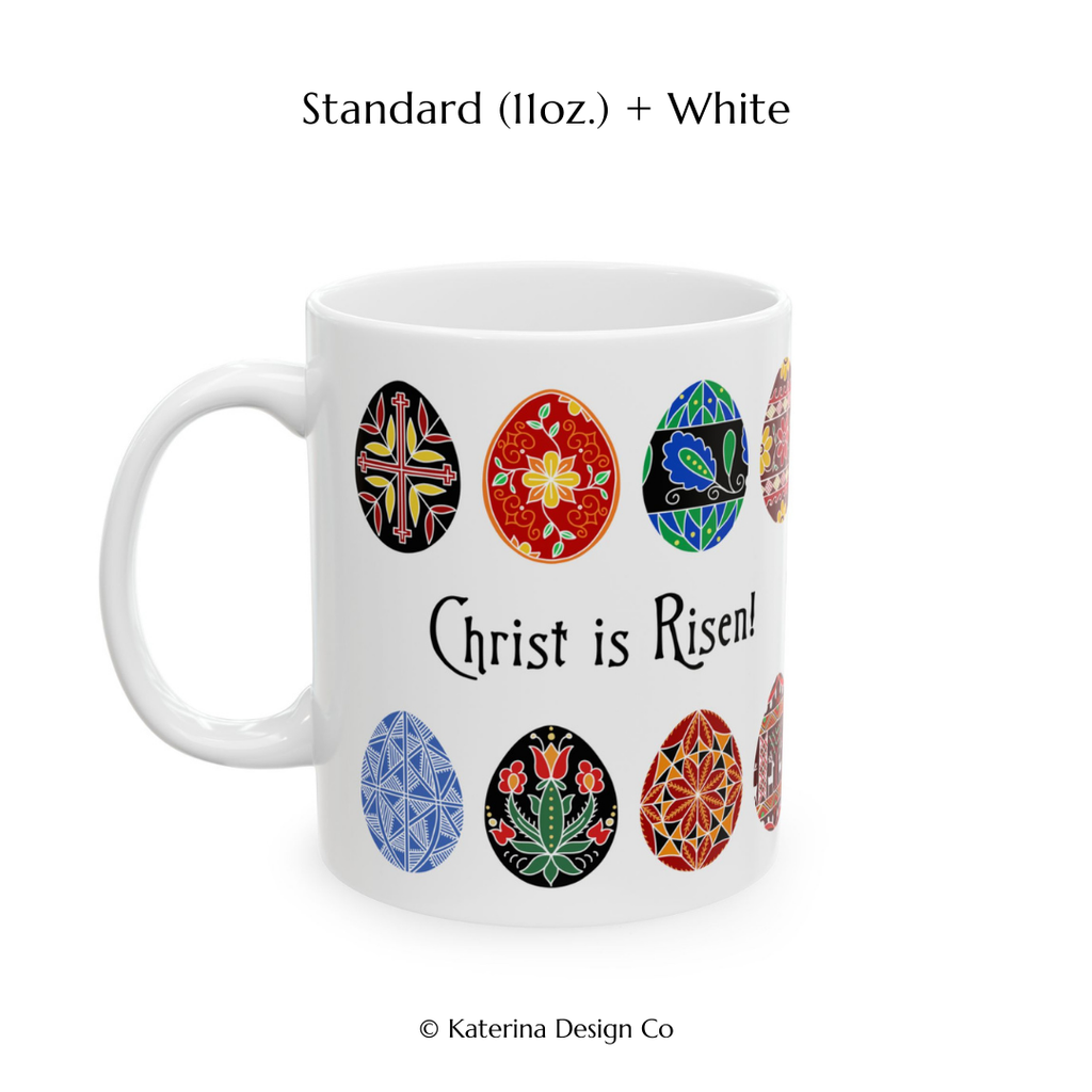 Christ is Risen Easter Egg Mug