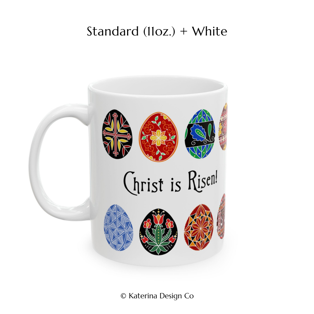 Christ is Risen Easter Egg Mug