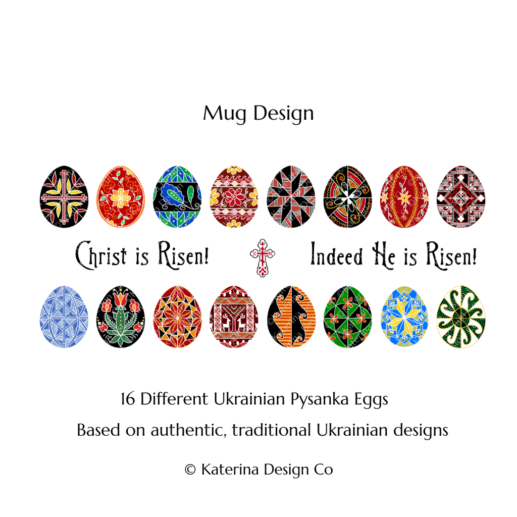 Christ is Risen Easter Egg Mug