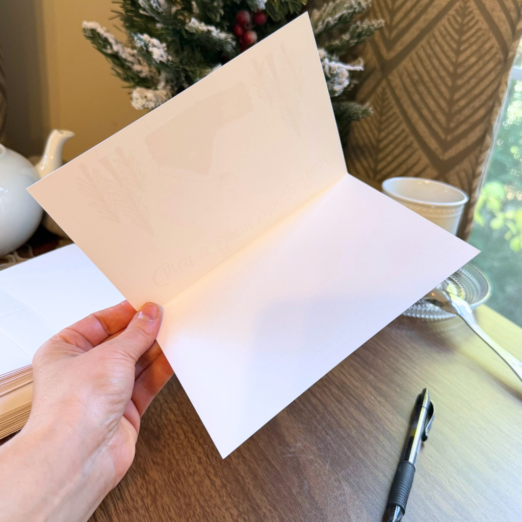 Orthodox Nativity Card - Russian "С Рождеством Христовым"